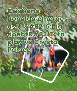 Will ronaldo play tomorrow